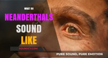 Unraveling the Mystery: How Neanderthals Communicated Through Sound
