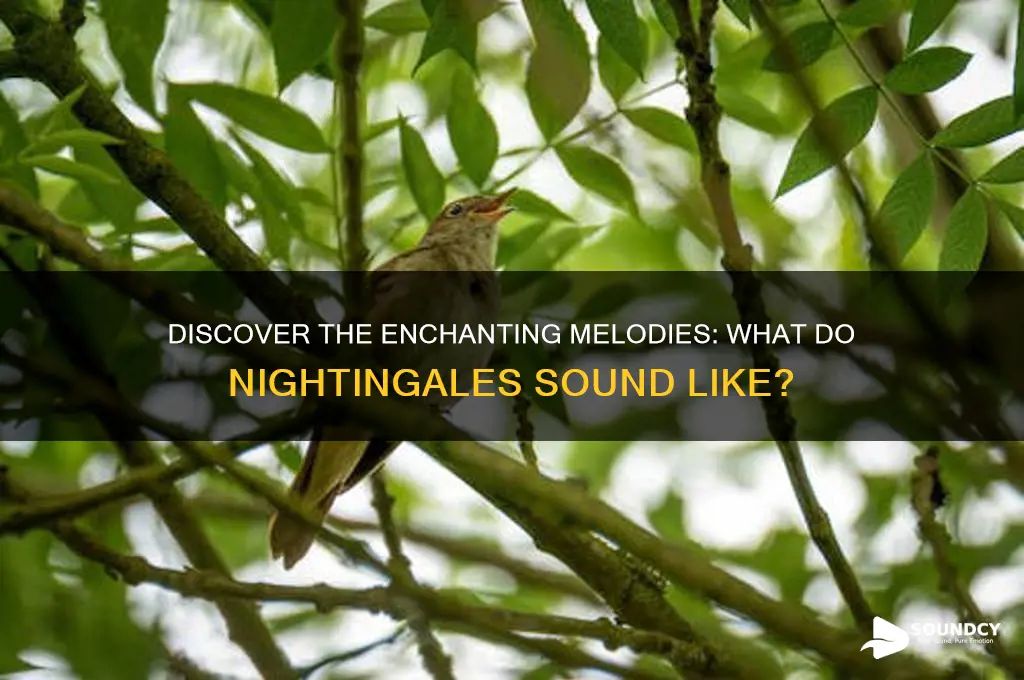 what do nightingales sound like