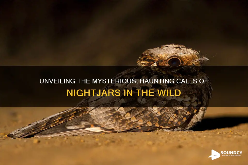 what do nightjars sound like