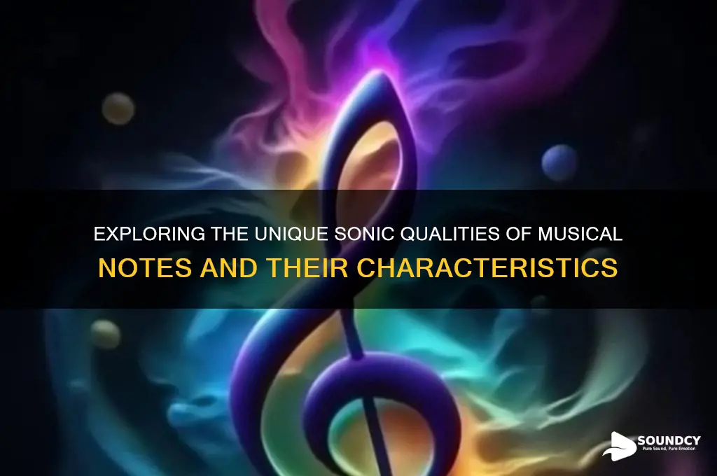 what do notes sound like