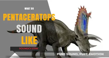 Unveiling the Mysterious Sounds of the Pentaceratops: A Prehistoric Roar