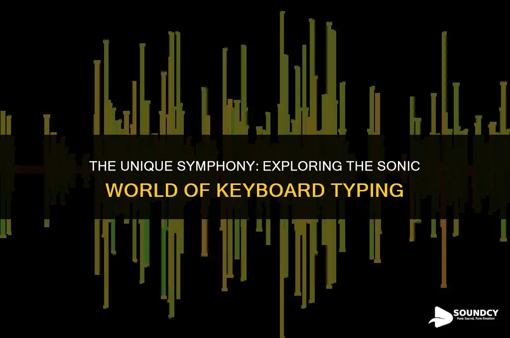 what do people call the sound a keyboard makes