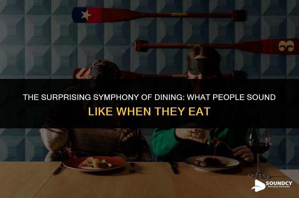 what do people sound like when they are eating
