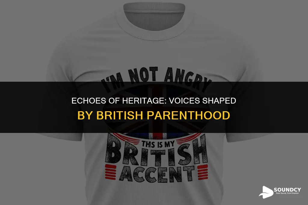 what do people sound like with one british parent
