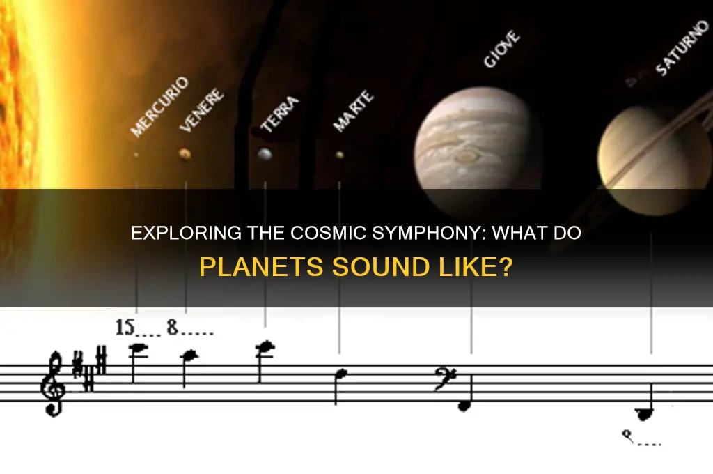 what do planets sound like