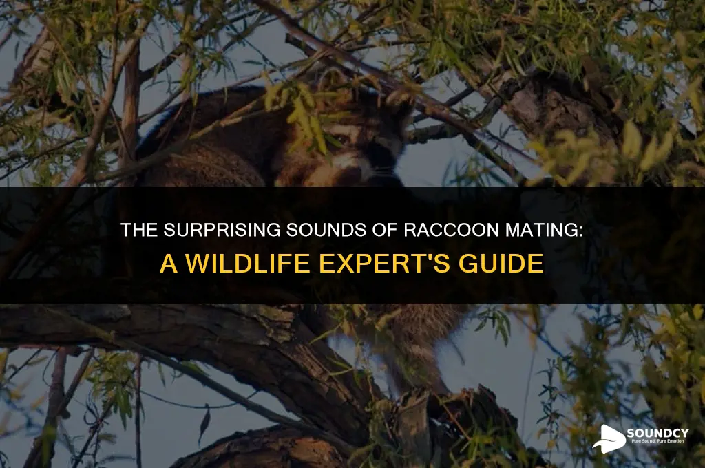what do raccoons sound like when they