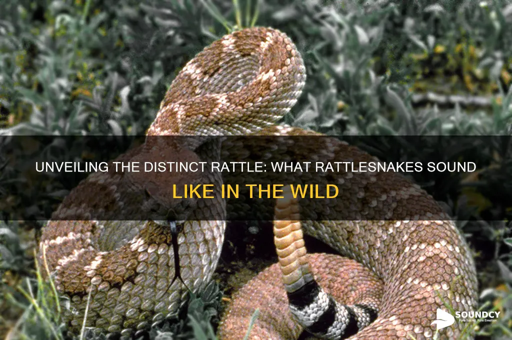 what do rattlesnake sound like