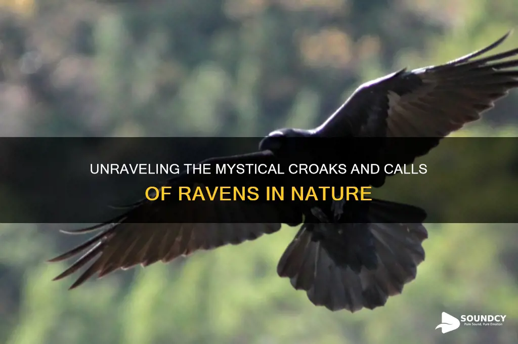 what do raven sound like
