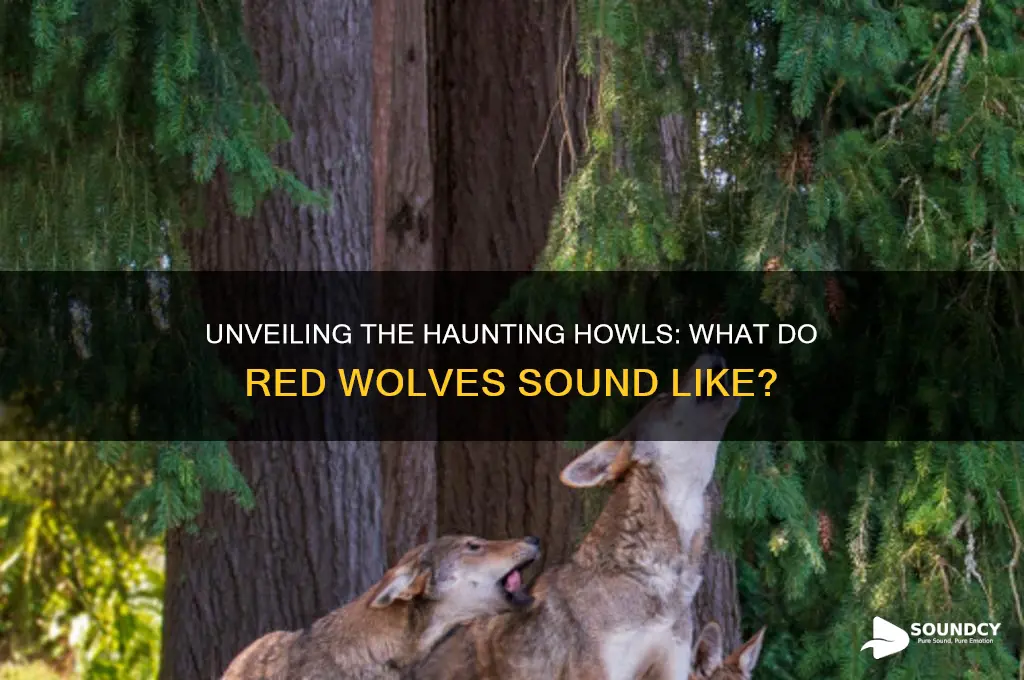 what do redwolfs sound like
