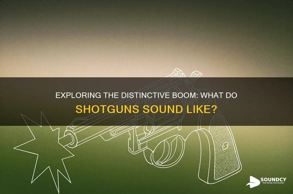 what do shotguns sound like