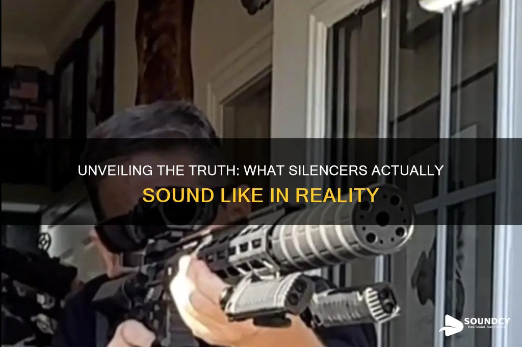 what do silencers sound like