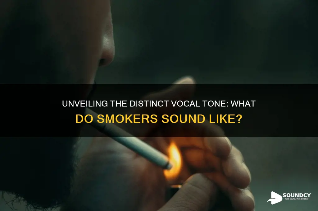 what do smokers sound like