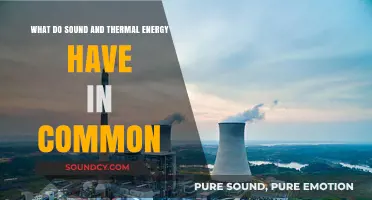 Unveiling the Surprising Commonalities Between Sound and Thermal Energy