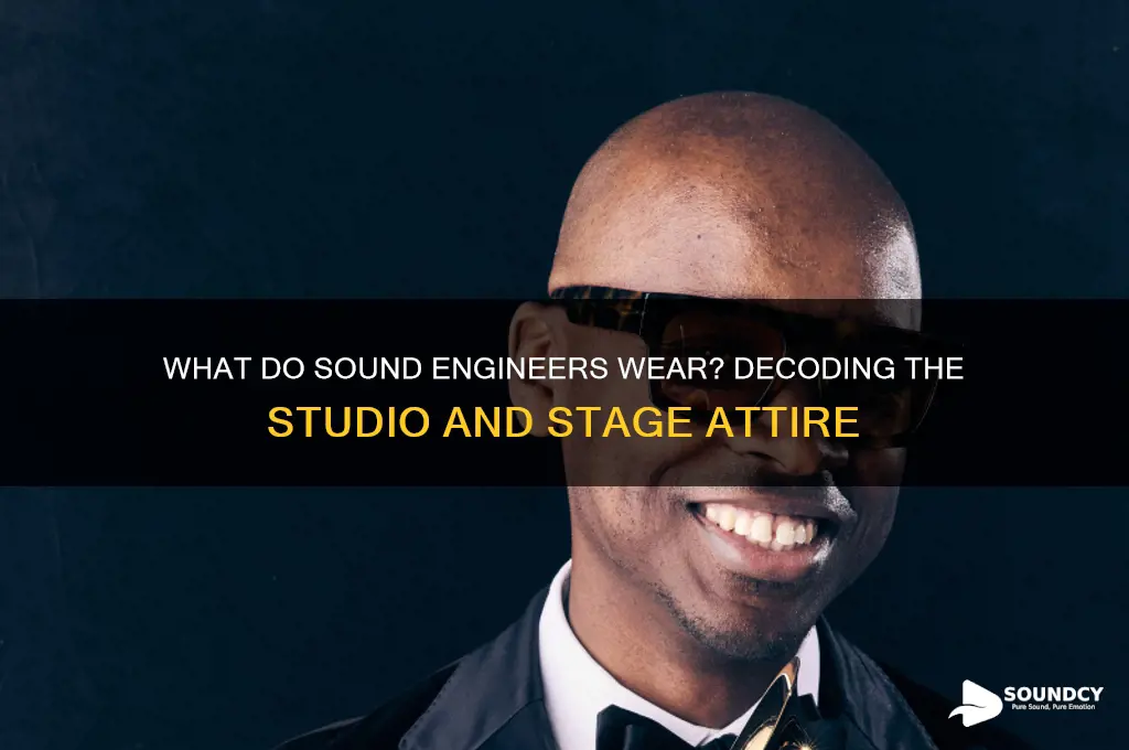 what do sound engineers wear
