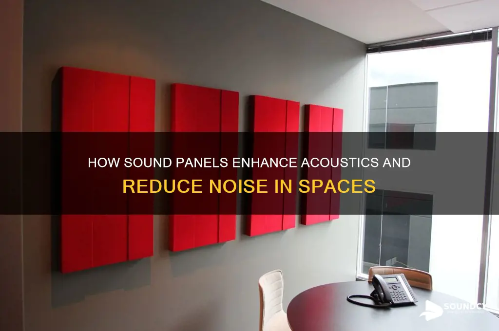 what do sound panels do