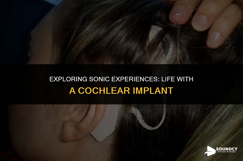 what do sounds sound like with a cochlear implant