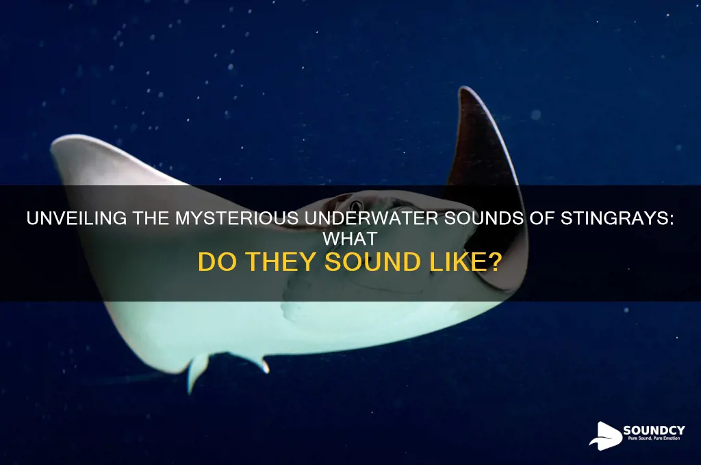 what do stingrays sound like
