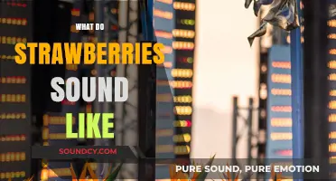 Exploring the Unexpected Sounds of Strawberries: A Sensory Adventure