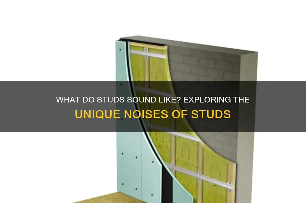 what do studs sound like