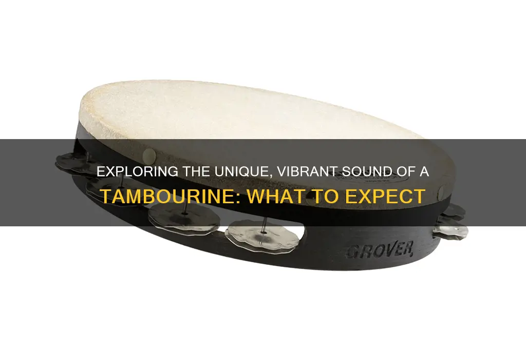 what do tambourine sound like