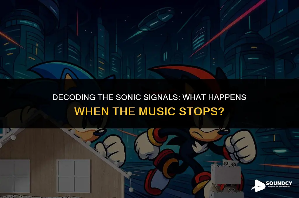what do they say on sound set when stoping