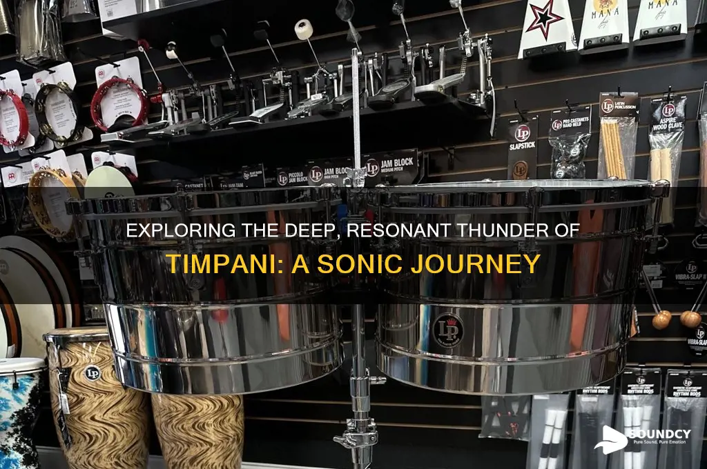 what do timpani sound like