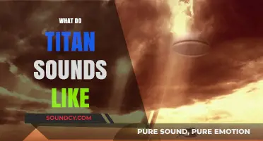 Unveiling Titan's Sonic Secrets: What Does Saturn's Moon Sound Like?