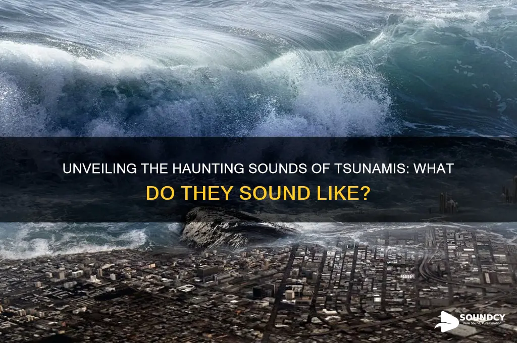 what do tsunami sound like