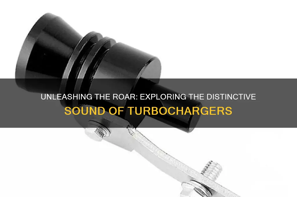 what do turbos sound like