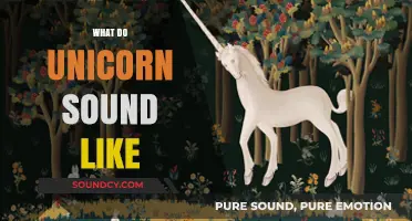Unveiling the Mystical: What Sounds Do Unicorns Make in Legends?