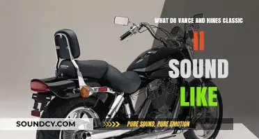Exploring the Sonic Signature of Vance and Hines Classic II Exhaust