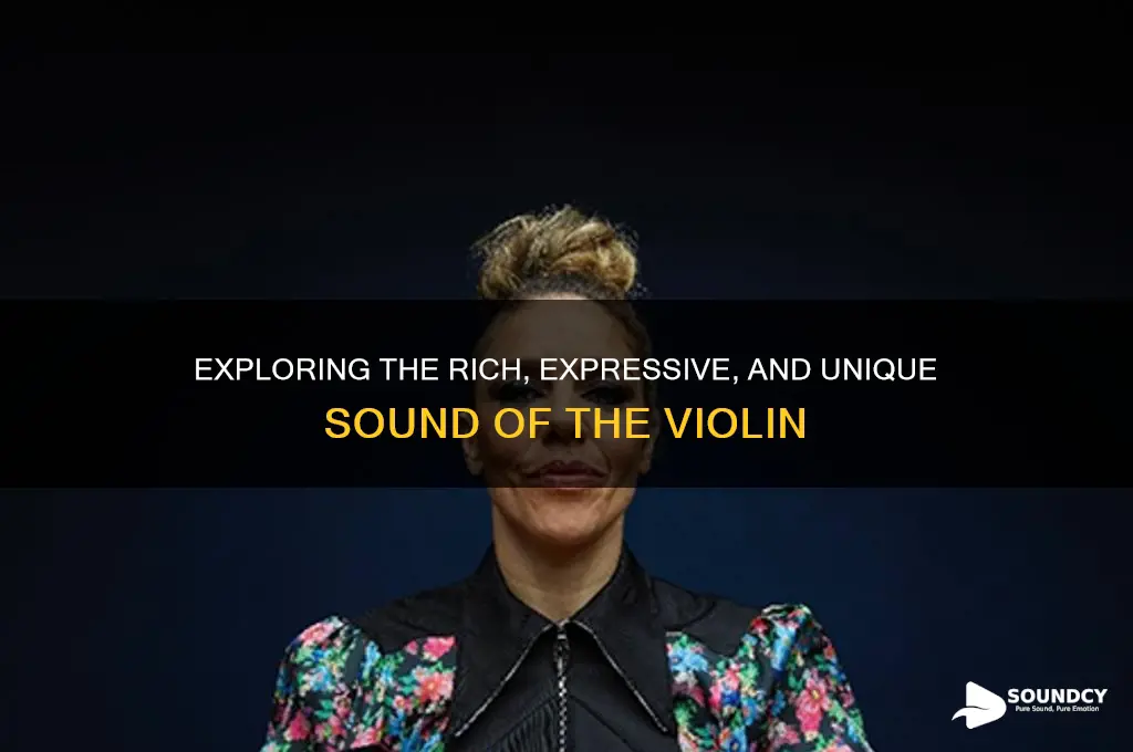what do violin sound like