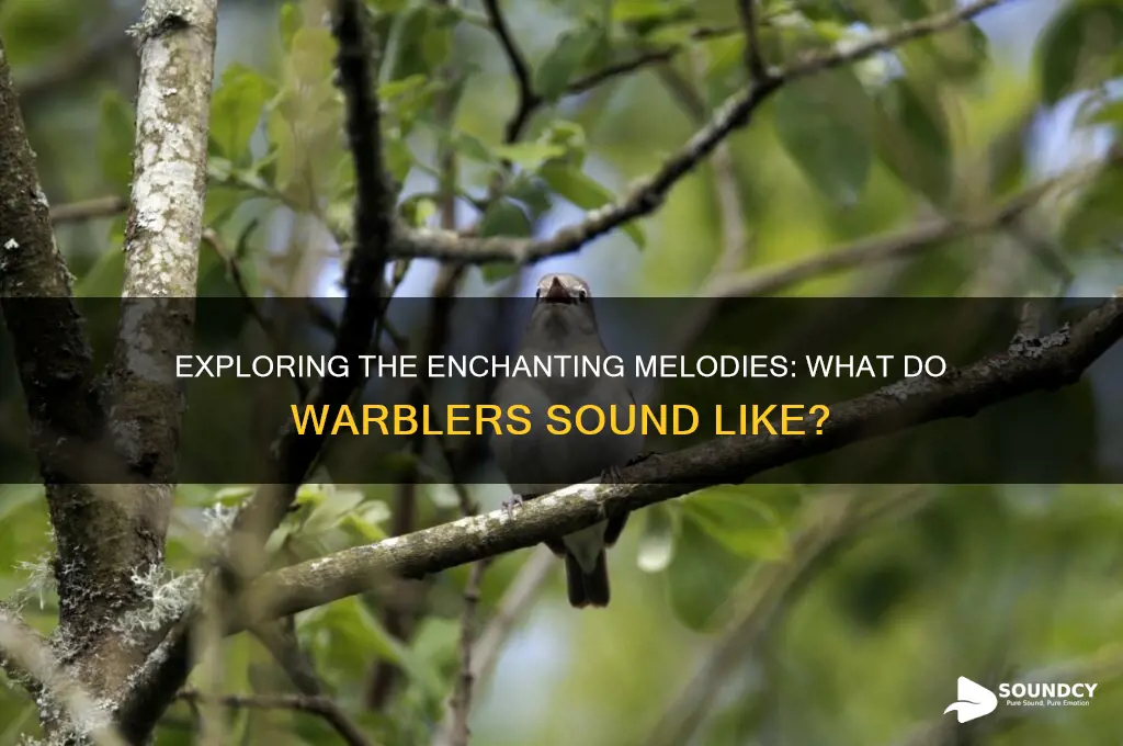what do warblers sound like