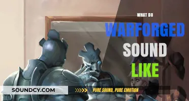 Unveiling the Unique Vocal Tones of Warforged: A Sonic Exploration
