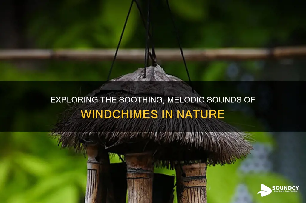 what do windchimes sound like