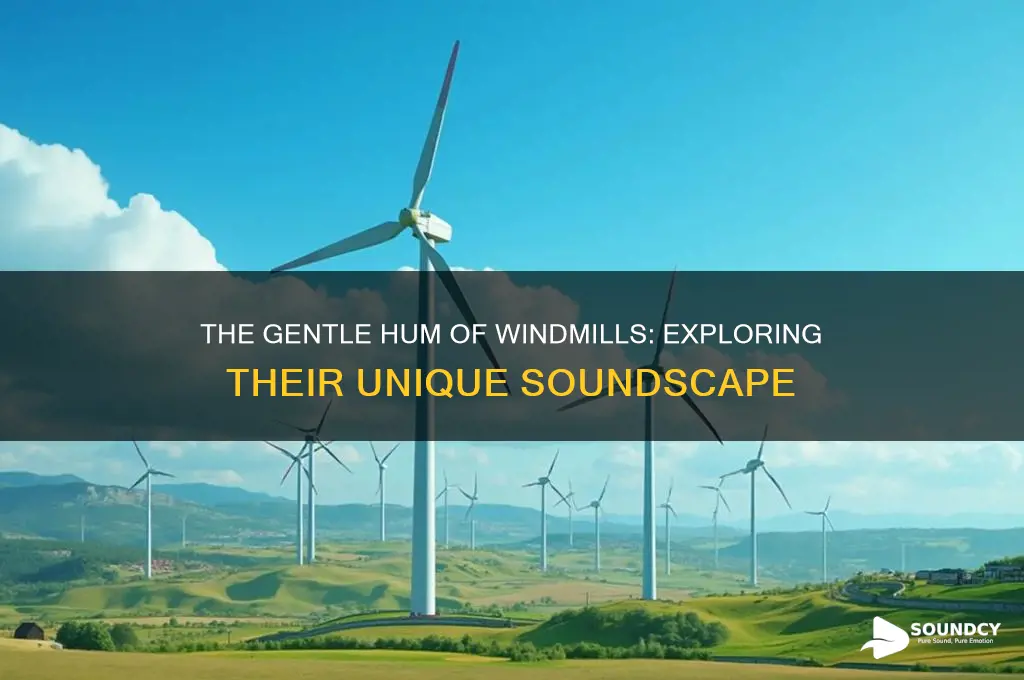 what do windmills sound like