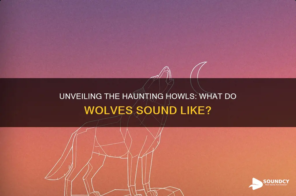 what do wolf sound like