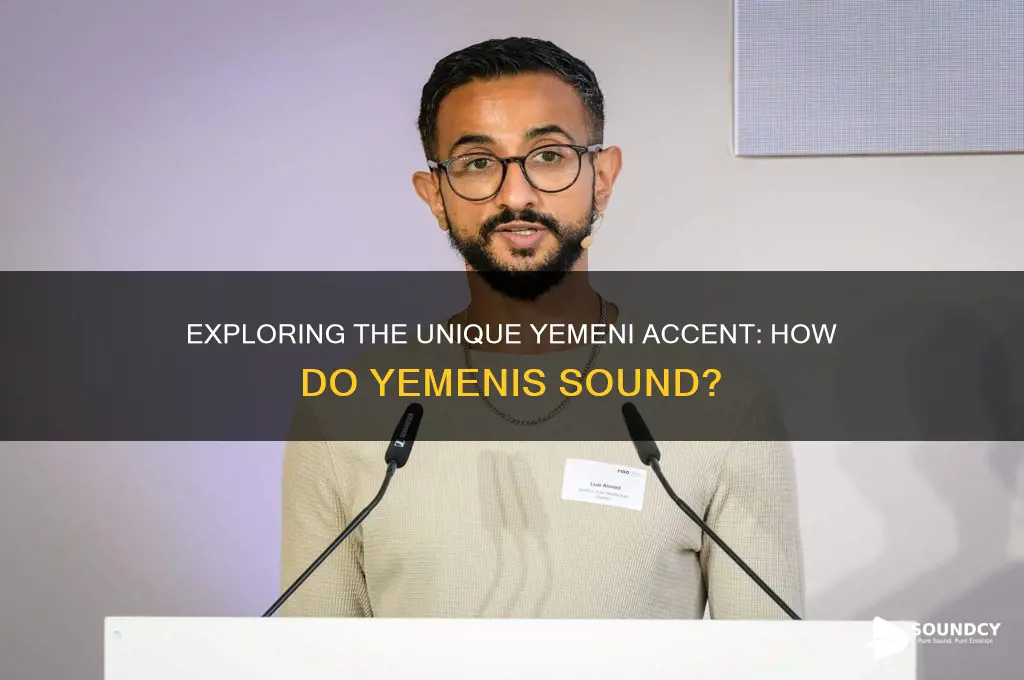 what do yemeni sound like