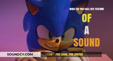 Exploring Sonic Textures: What Do You Call the Feel of Sound?