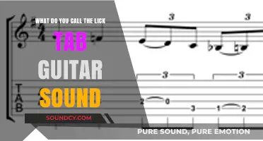 Exploring the Sonic World: What's the Lick Tab Guitar Sound?