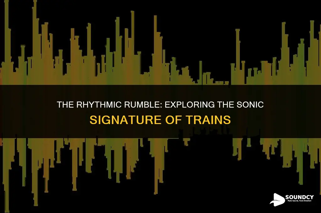 what do you call the sound a train makes