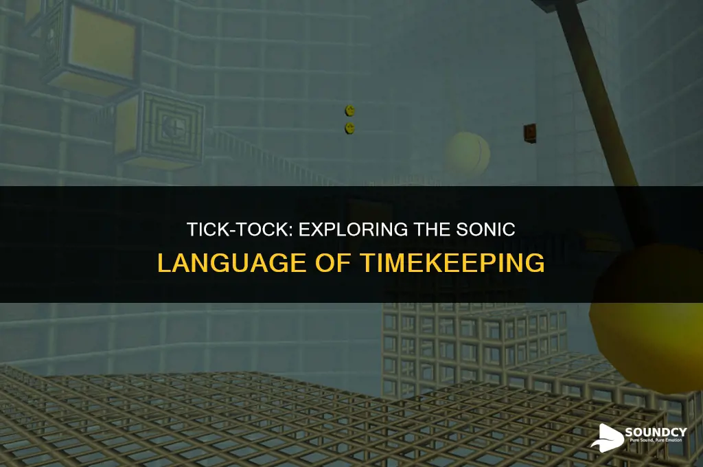 what do you call the sound of a clock