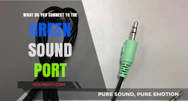 Decoding Audio Connections: What's the Deal with the Green Sound Port?