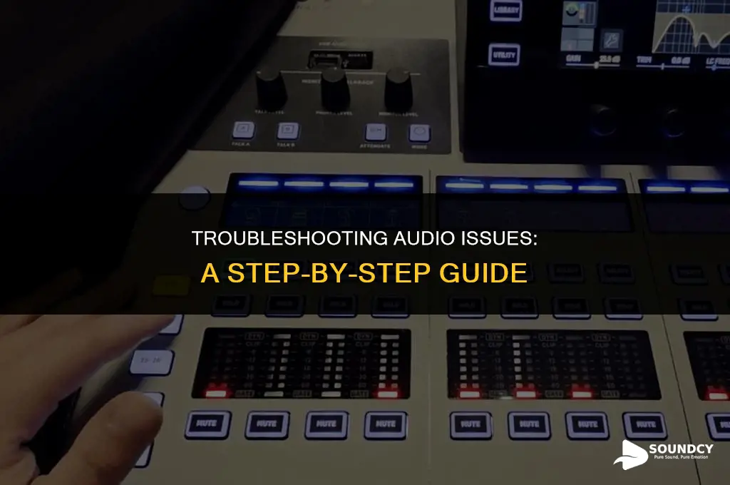 what do you do when your sound gose out