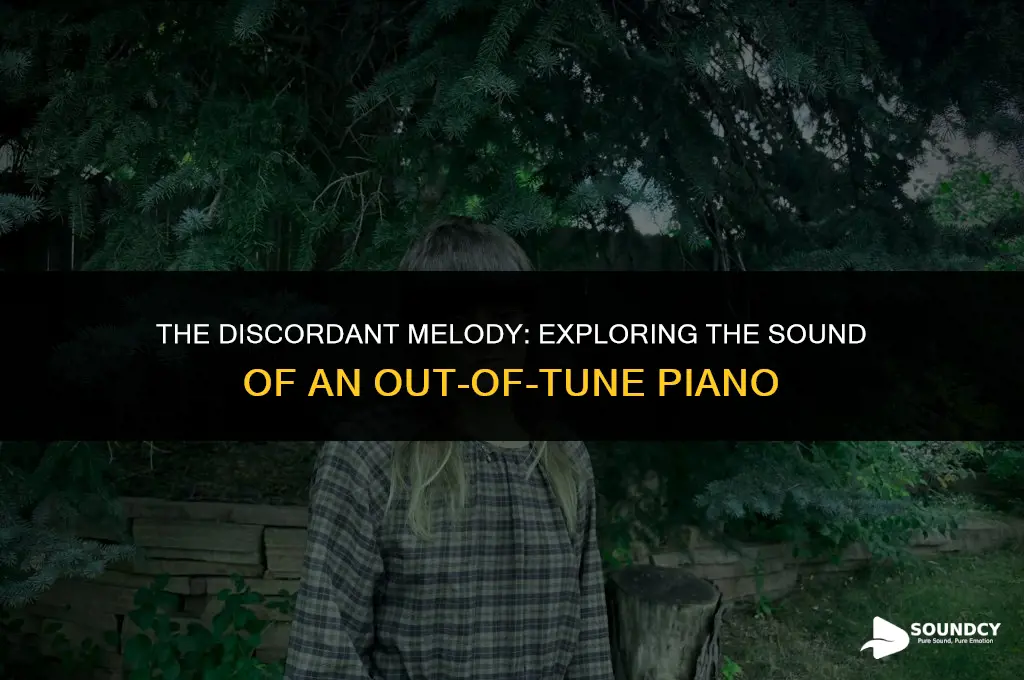 what doe san out of tune piano sound like