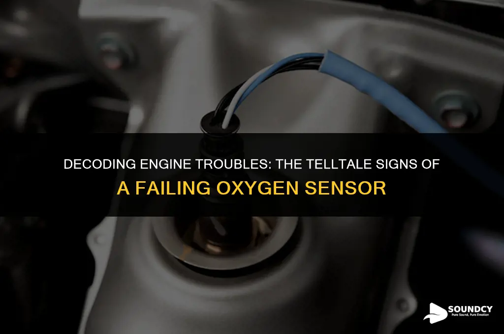 what doe sit sound like if oxygen sensor failing