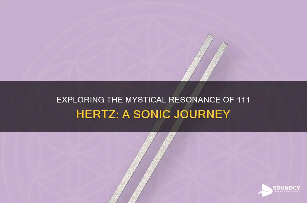 what does 111hertz sound like