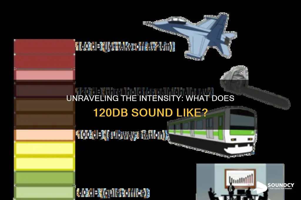 what does 120db sound like