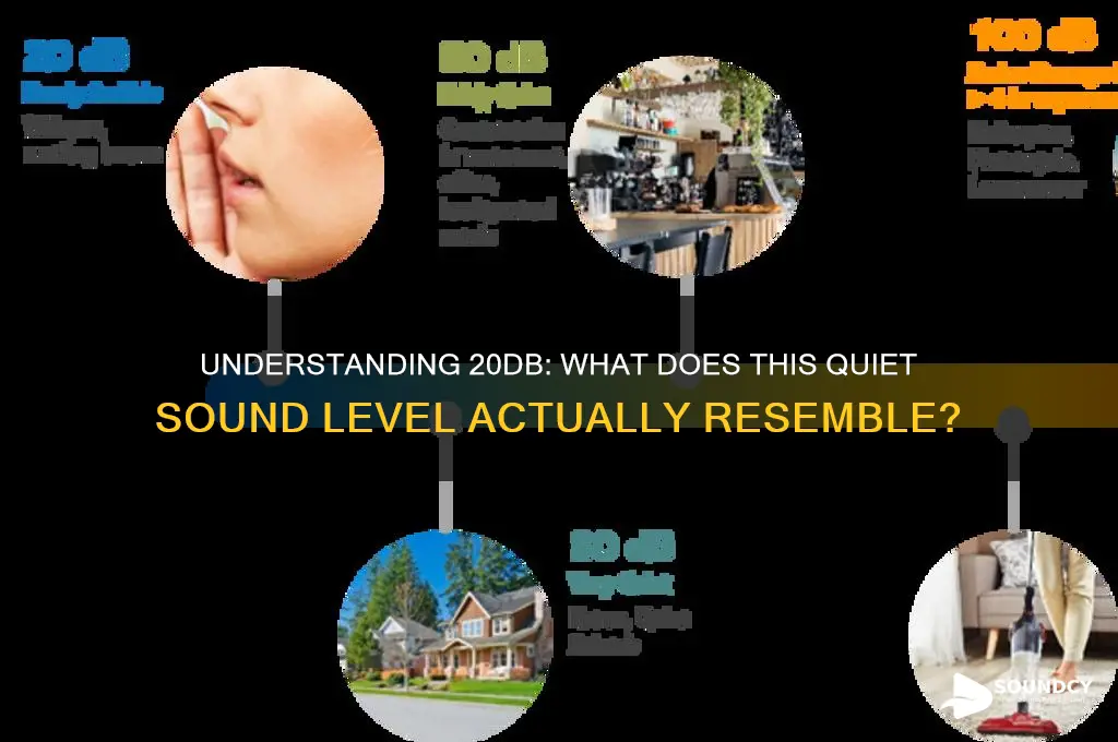 what does 20db sound like