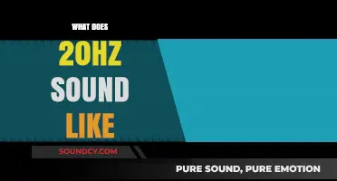 Unveiling the Deep Rumble: Exploring the Audible World of 20Hz Frequencies